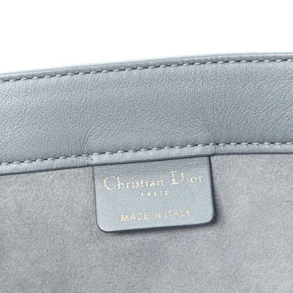 Christian Dior Calfskin Embossed Medium Book Tote Grey 6 of 11
