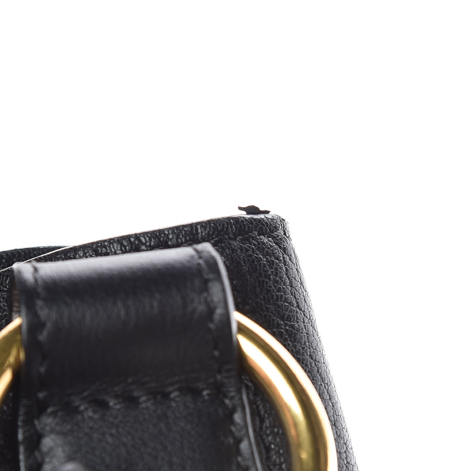 Chloe Grained Lambskin Calfskin Medium Lexa Shoulder Bag Black 19 of 19