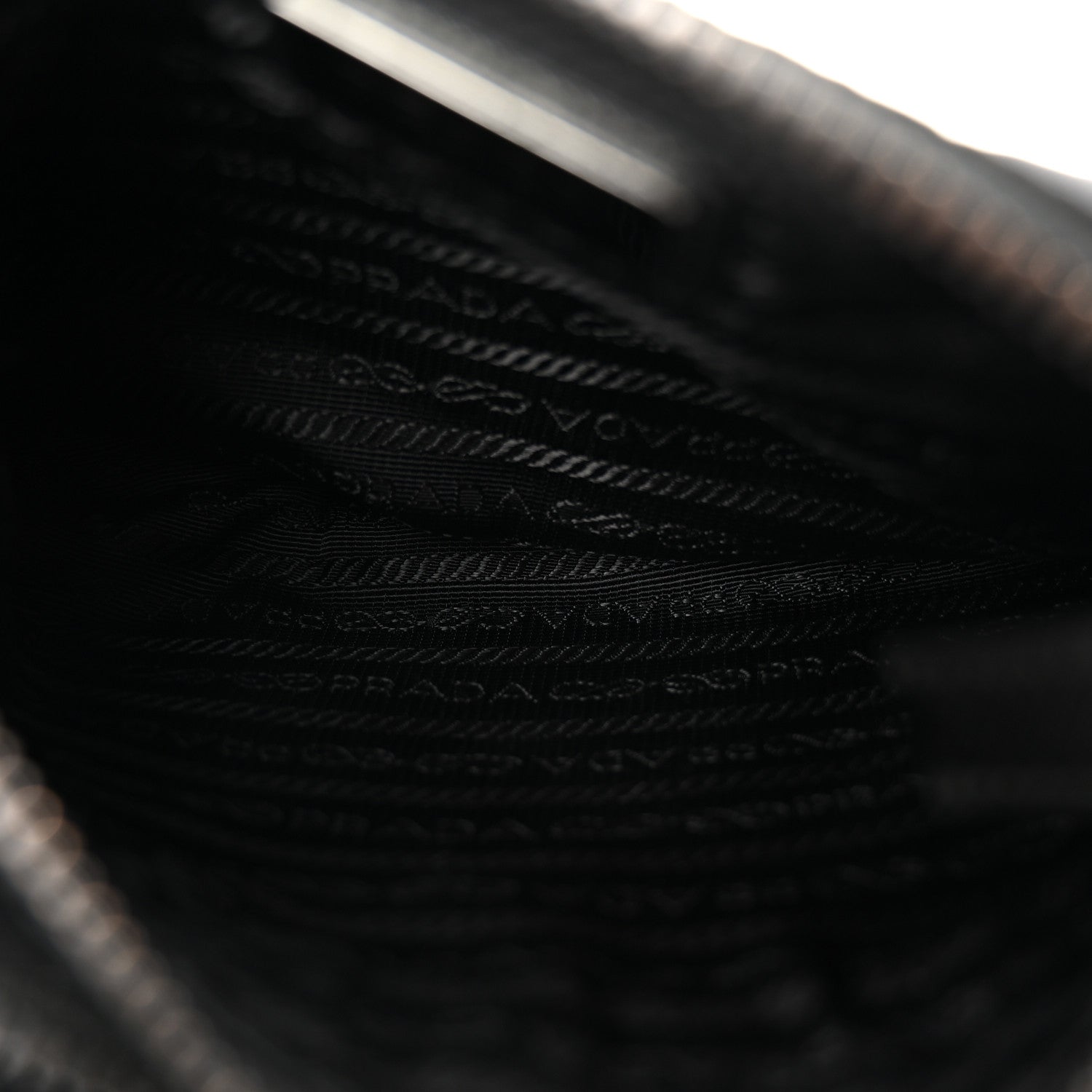 Prada Re-Nylon Saffiano Belt Bag Black 5 of 10