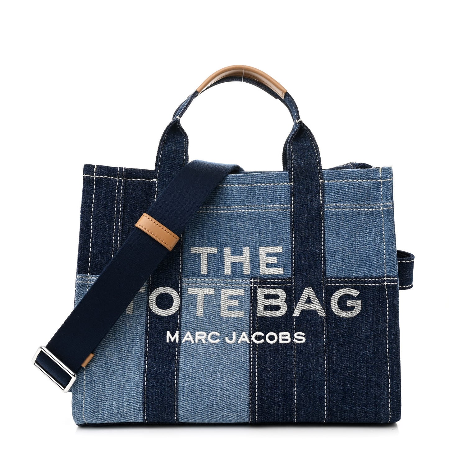 Denim Canvas Medium The Tote Bag Blue