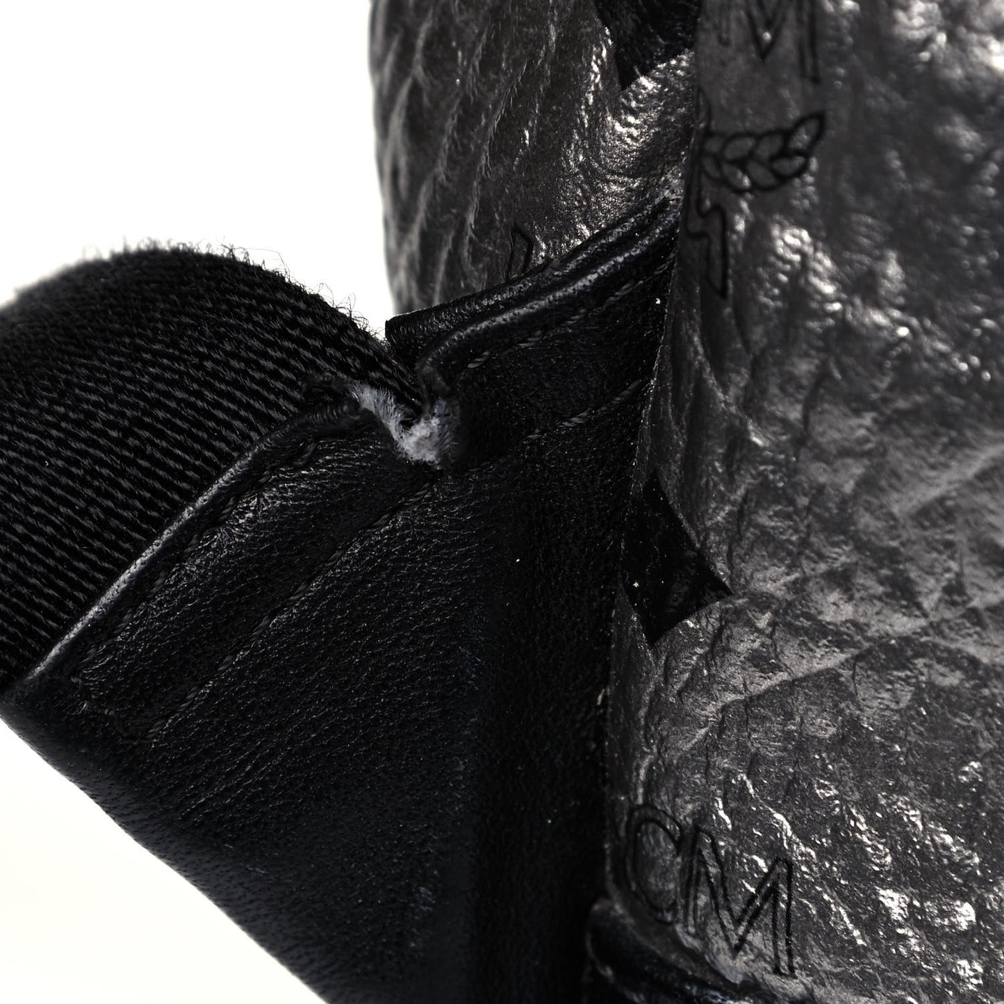 Metallic Visetos Medium Side Stud Stark Backpack Silver Black
