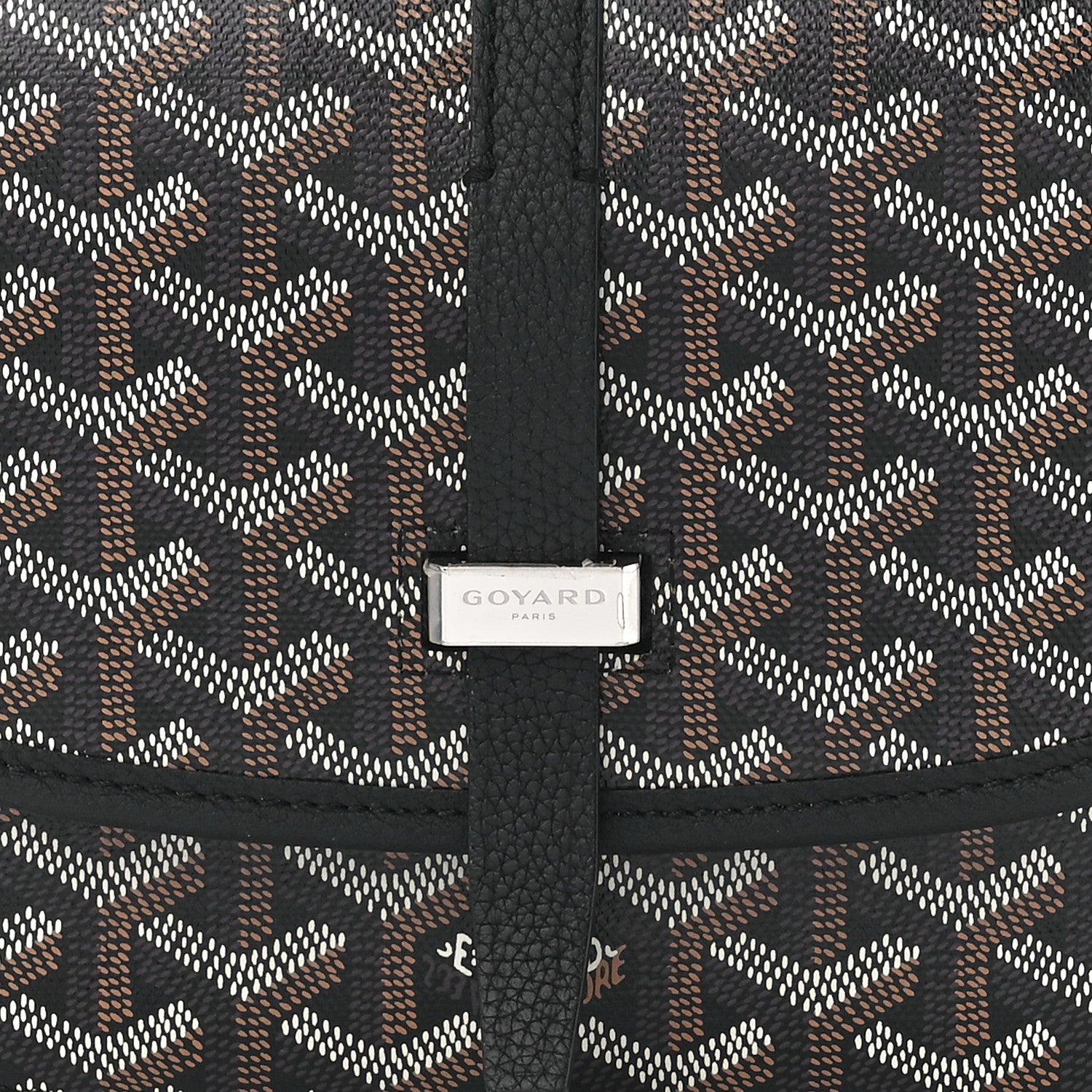 Goyard Goyardine Belvedere II PM Messenger Bag Black 7 of 10
