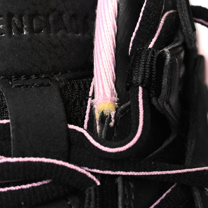 Balenciaga Mesh Nylon Bi-Color Womens Track Sneakers 38 Black Pink 8 of 9