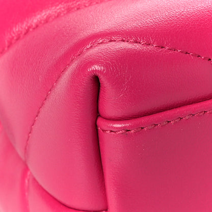 Saint Laurent Calfskin Y Quilted Monogram Toy Loulou Crossbody Bag Freesia 7 of 8