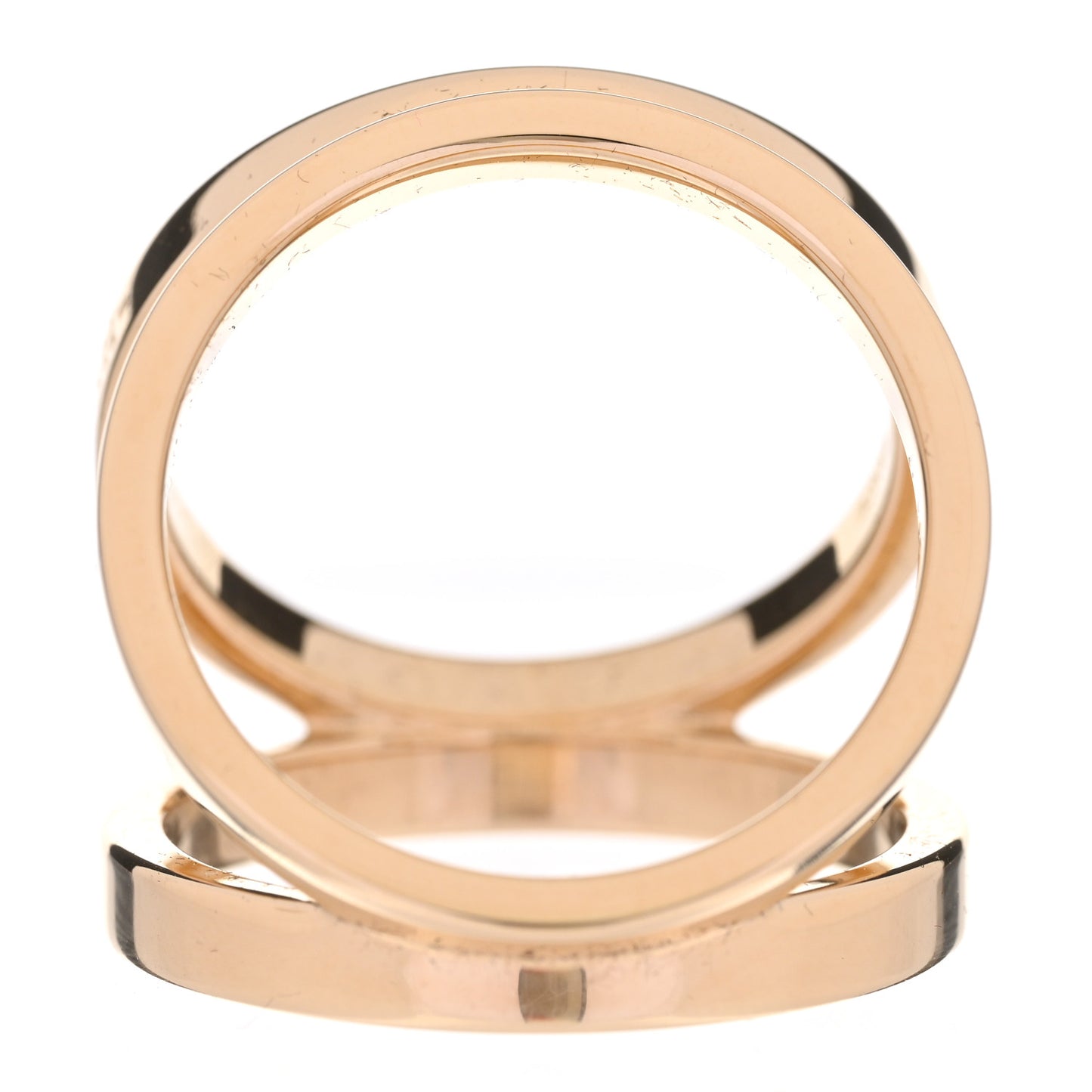 Permabrass Gold Plated Trio Scarf Ring
