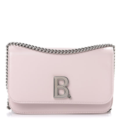 Balenciaga Smooth Calfskin B Wallet on Chain Light Rose 1 of 10
