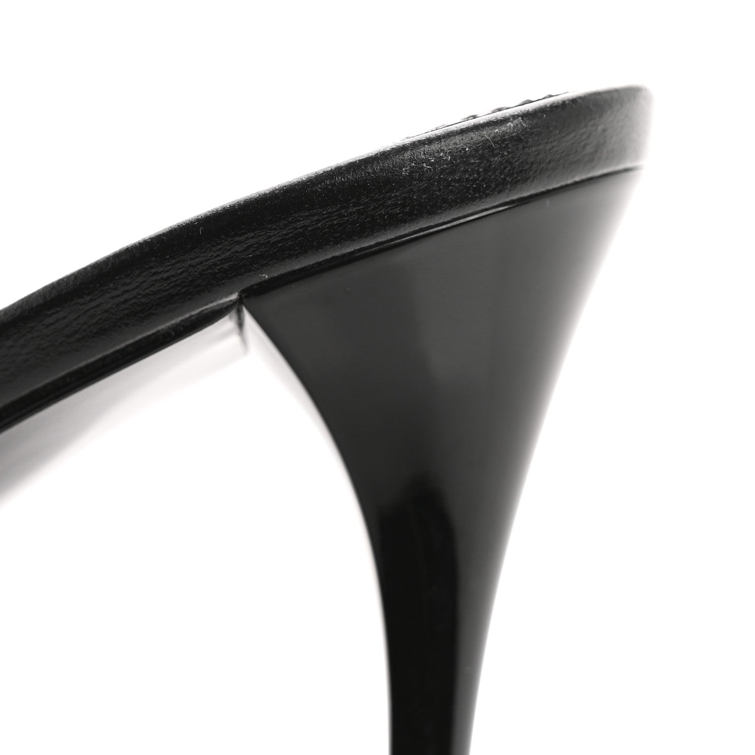 Saint Laurent Nappa Sugar Babylone 90 Mules 36.5 Black 11 of 11