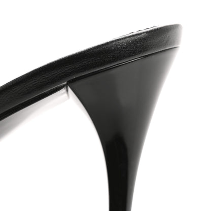Saint Laurent Nappa Sugar Babylone 90 Mules 36.5 Black 11 of 11
