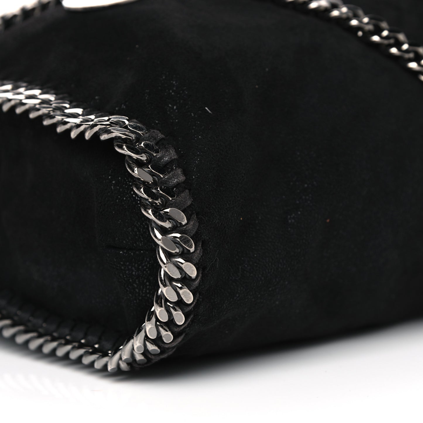Shaggy Deer Small Falabella Tote Black