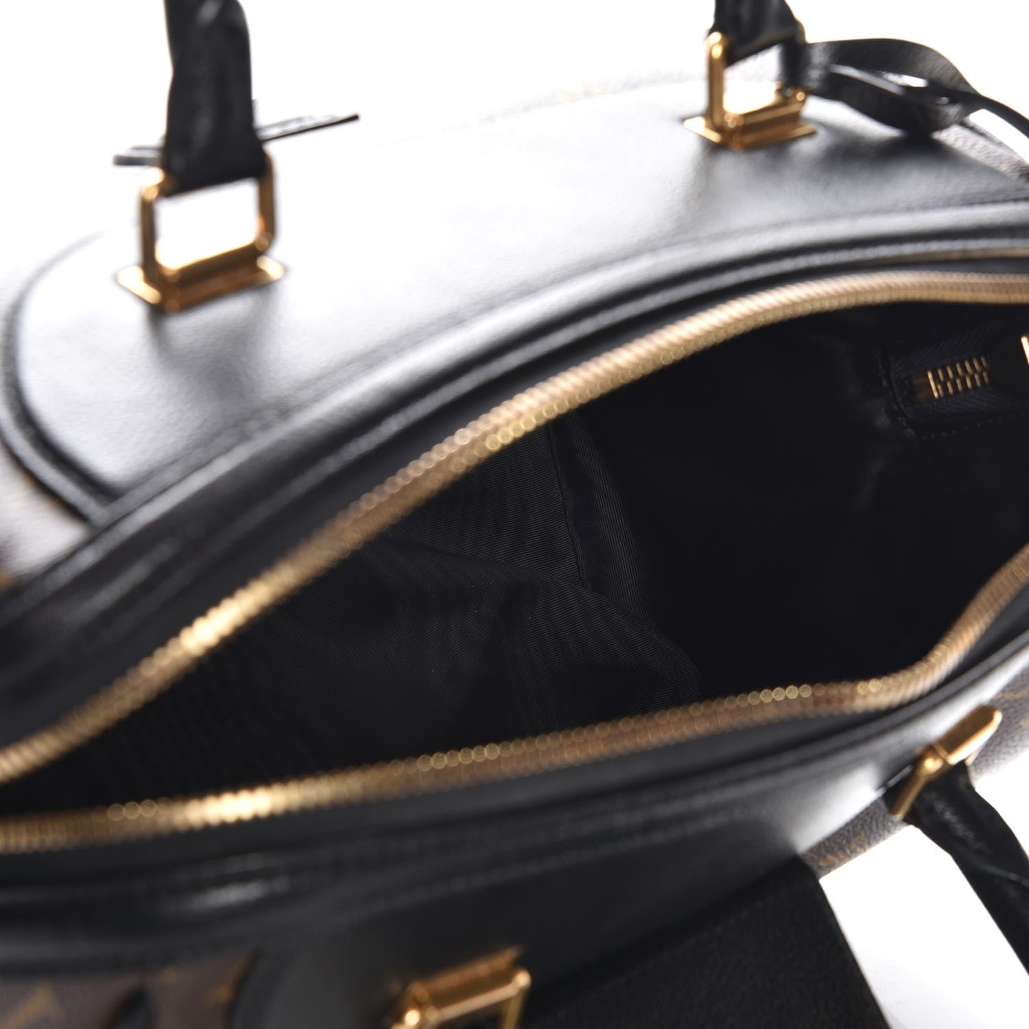 Louis Vuitton Monogram Golden Arrow Speedy Black 5 of 6