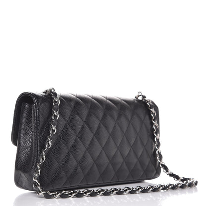 Chanel Caviar Quilted East West Flap Black 3 of 7