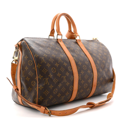 Louis Vuitton Monogram Keepall Bandouliere 45 2 of 18