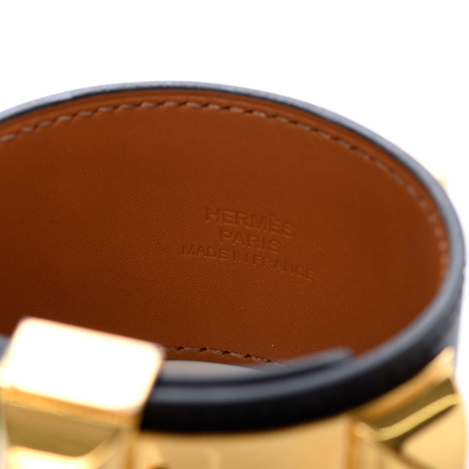 Hermes Box Collier de Chien CDC Bracelet S Black 5 of 7