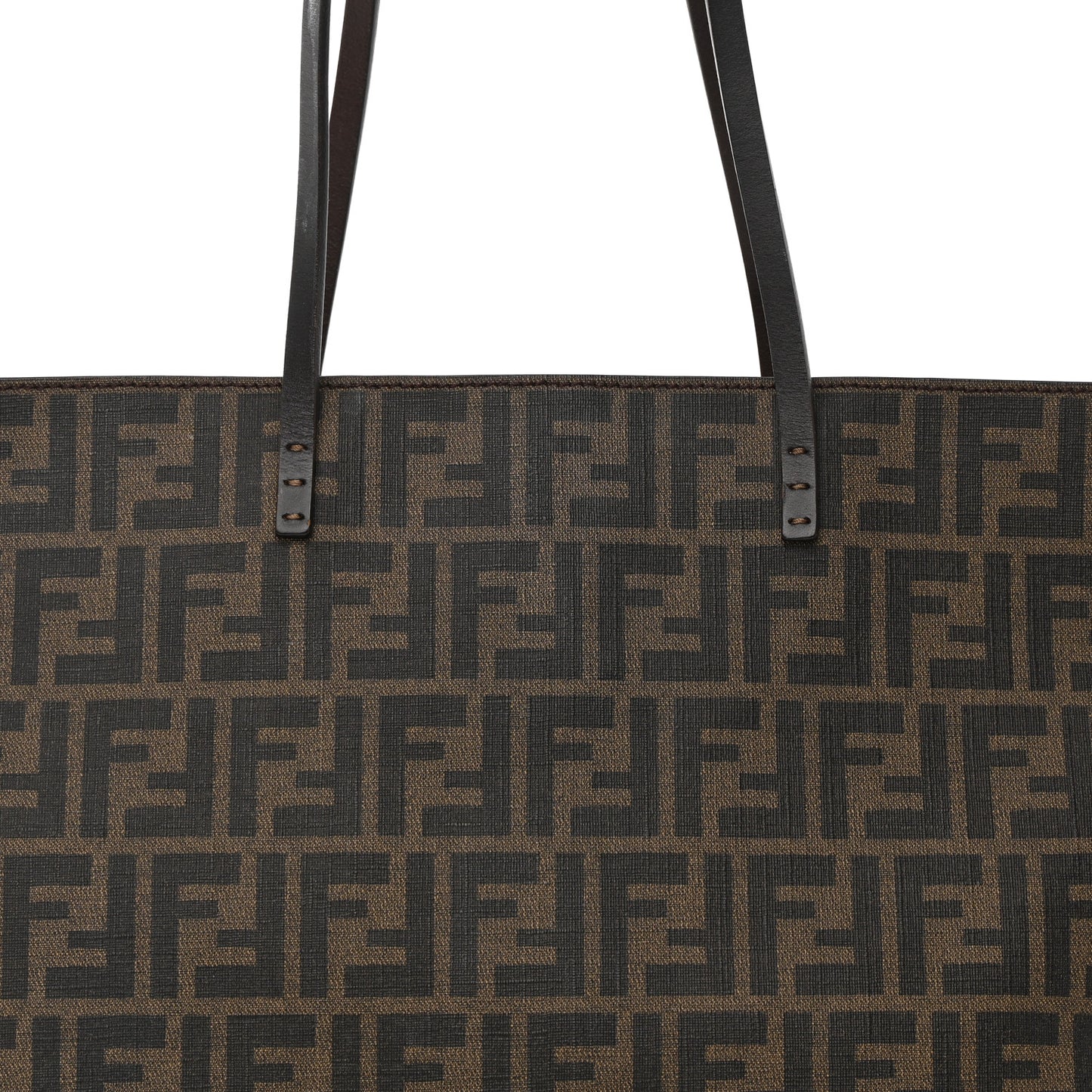 Zucca Spalmati Medium Roll Tote Tobacco Moro