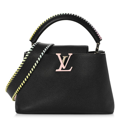 Louis Vuitton Taurillon Capucines BB Rainbow Noir 1 of 9