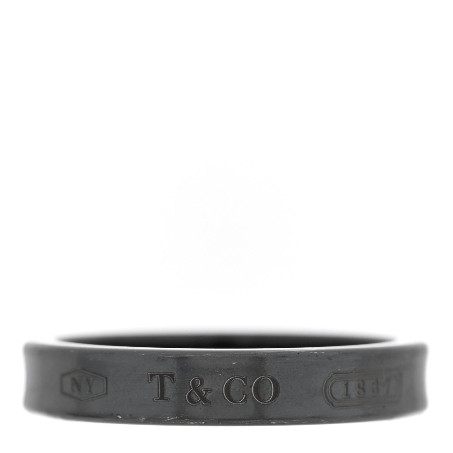 Titanium 1837 Narrow Band Ring 57 8