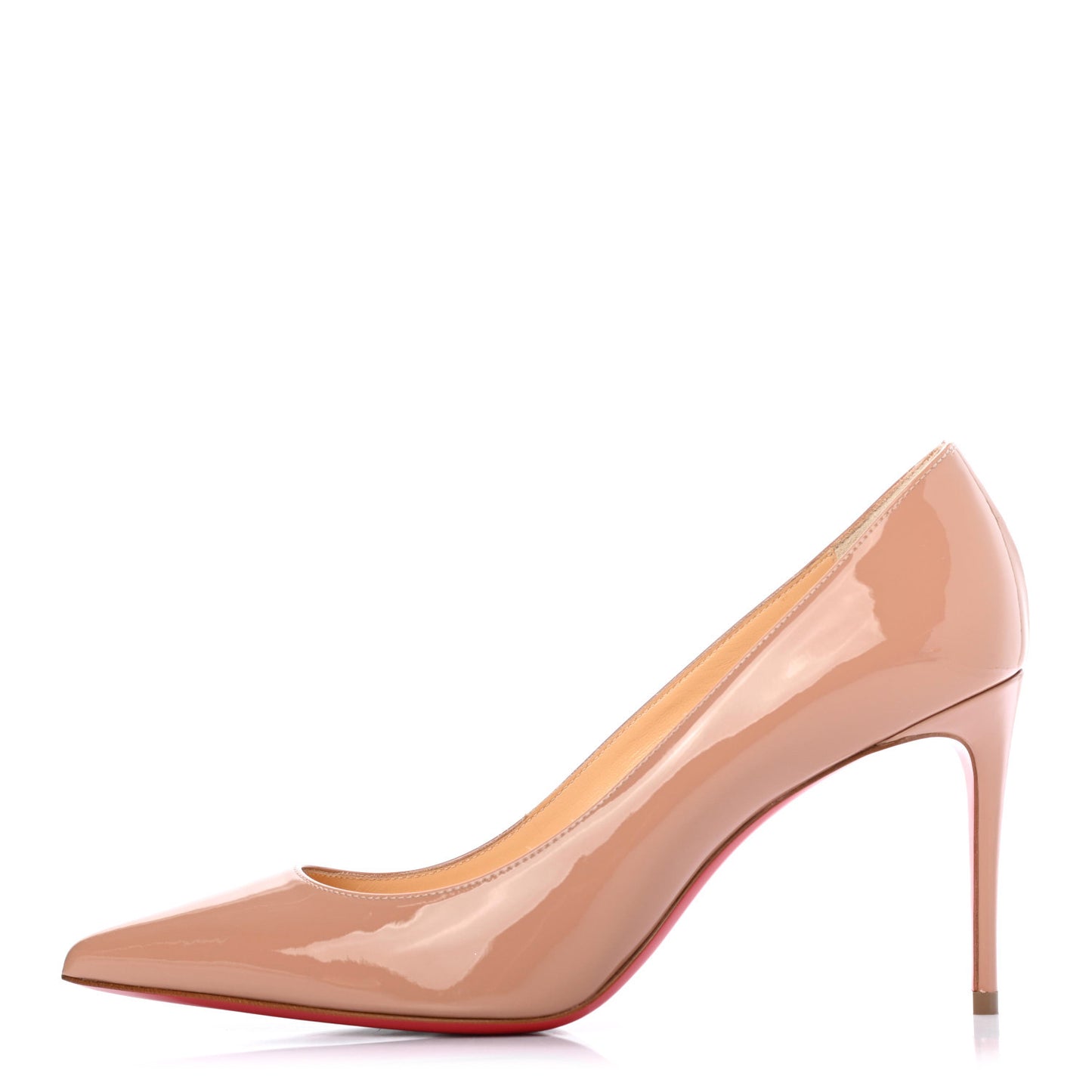 Patent Kate 85 Pumps 37.5 Nude