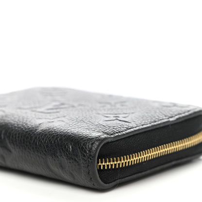 Louis Vuitton Empreinte Zippy Coin Purse Black 9 of 10