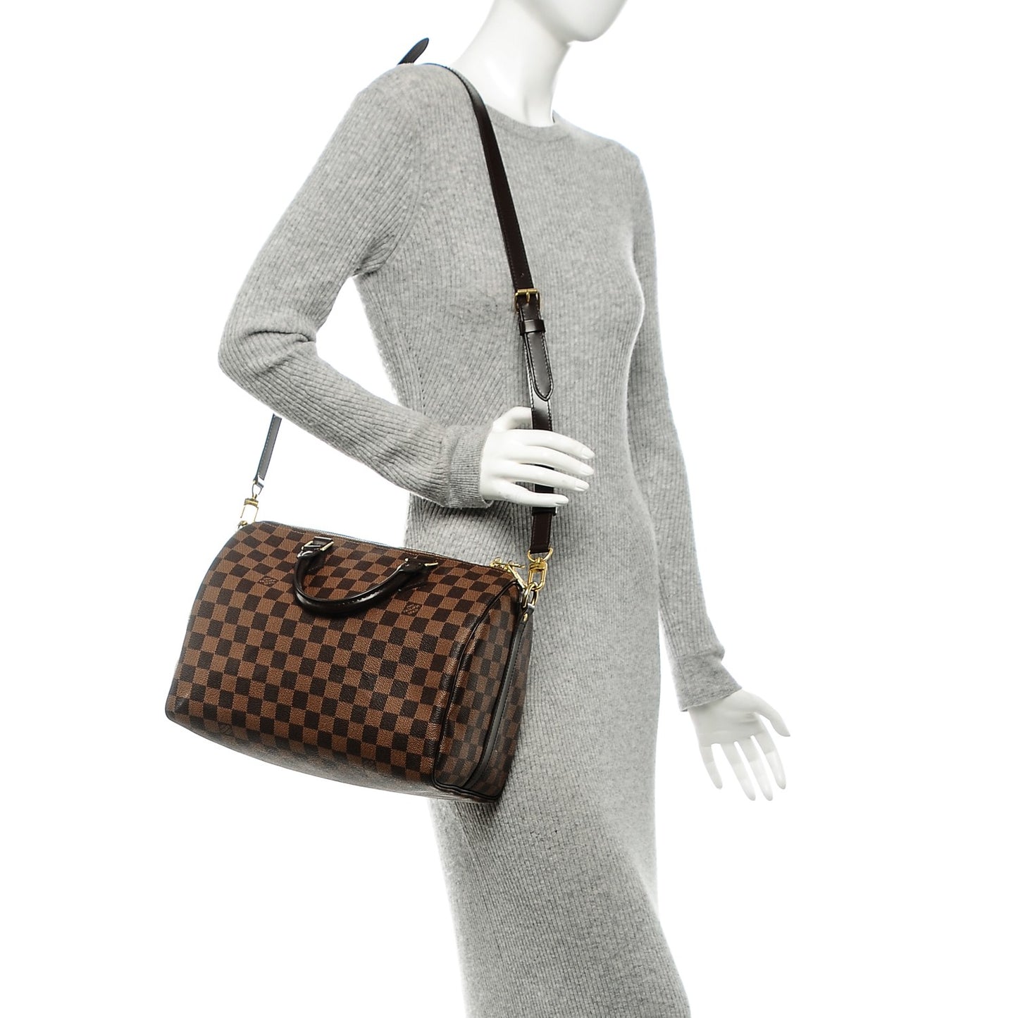 Damier Ebene Speedy Bandouliere 30
