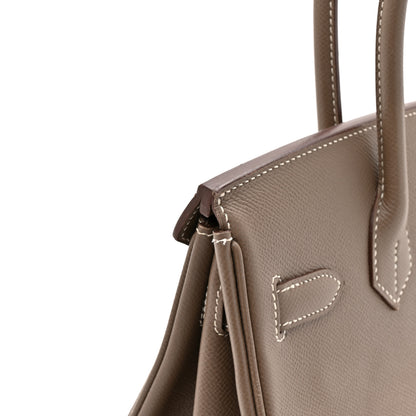 Hermes Epsom Birkin 30 Etoupe 17 of 17