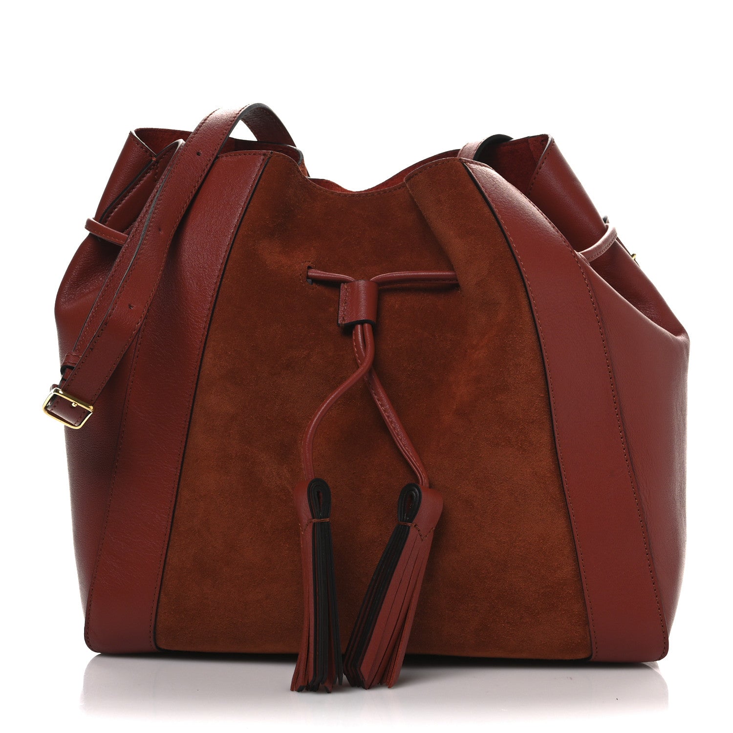 Mulberry Silky Calfskin Suede Small Millie Rust 1 of 11