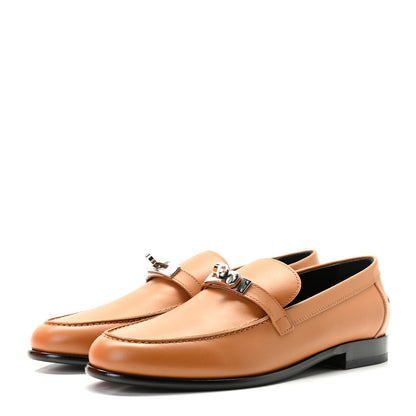 Hermes Calfskin Womens Destin Loafer 39 Naturel 3 of 9
