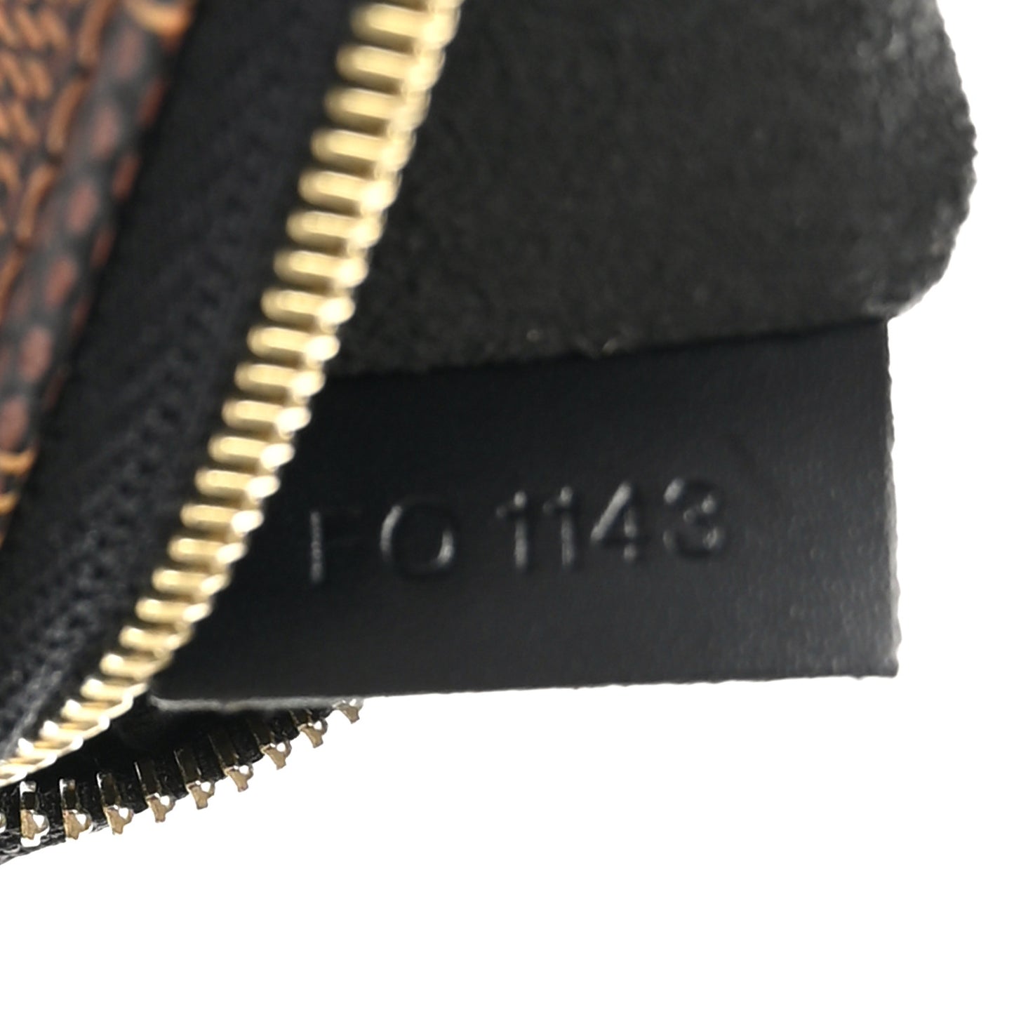 Damier Paillettes Mini Pochette Accessories Black
