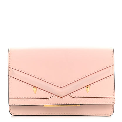Fendi Vitello Century Eyebrow Monster Eyes Embossed Tube Wallet on Chain Confetto 1 of 11