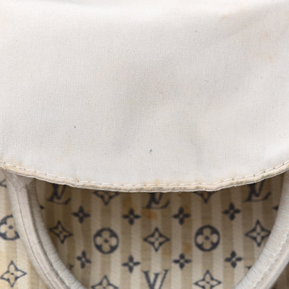 Louis Vuitton Mini Lin Croisette Speedy 30 Blue 19 of 19