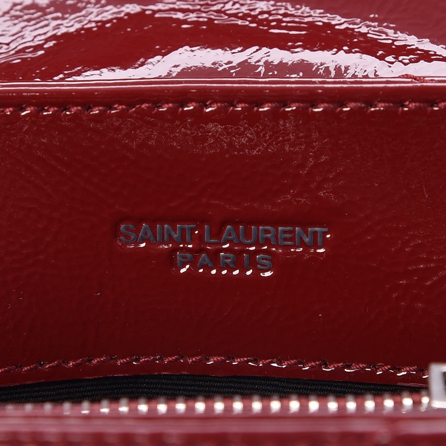 Patent Y Quilted Monogram Small Loulou Chain Satchel Palissandre
