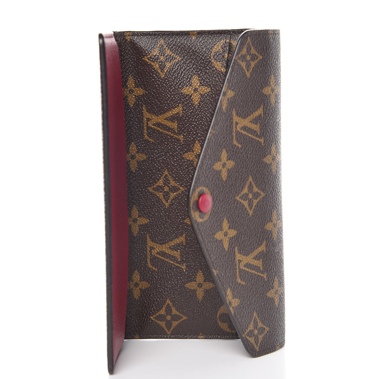 Monogram Josephine Wallet Fuchsia