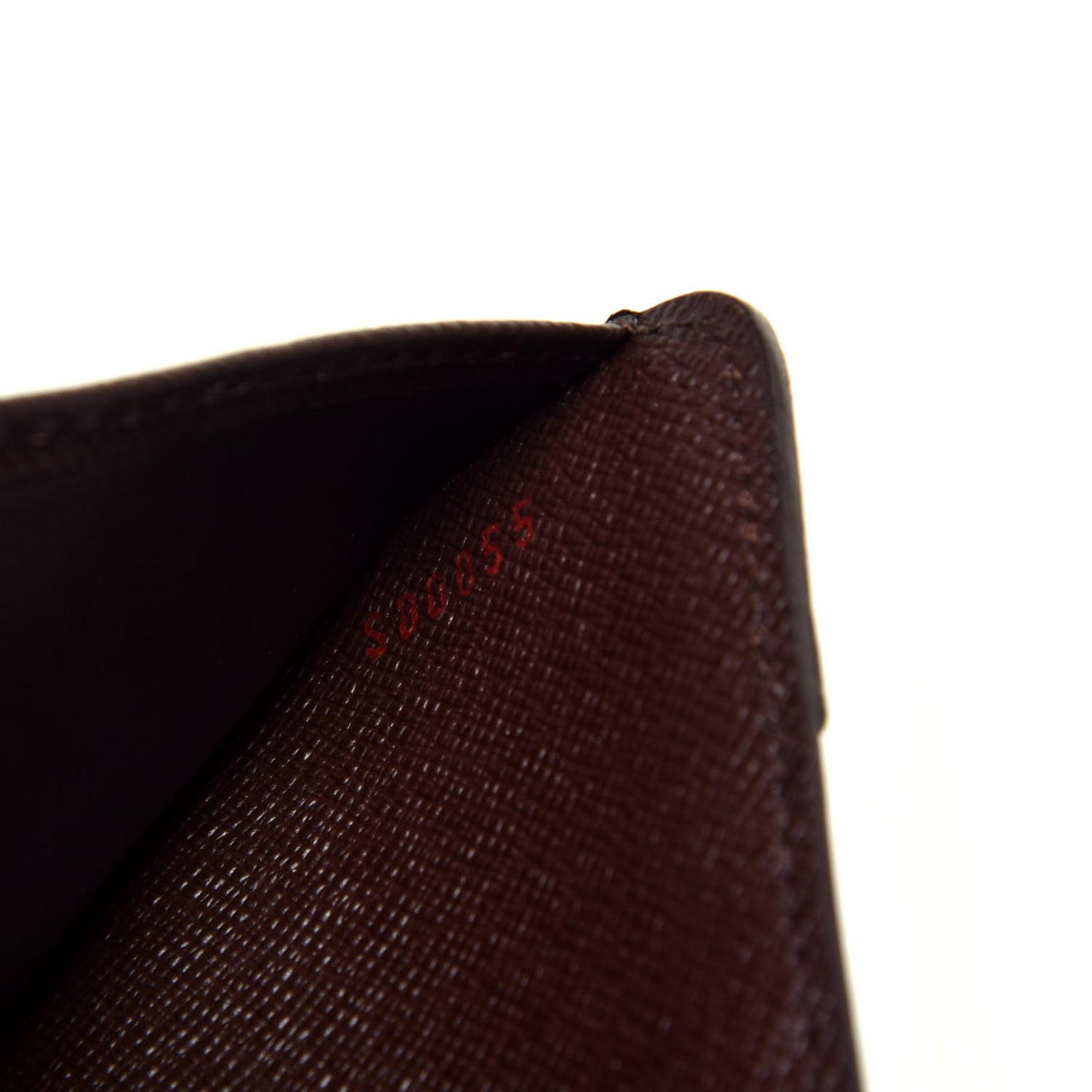 Damier Ebene Zippe Zipped Compact Wallet