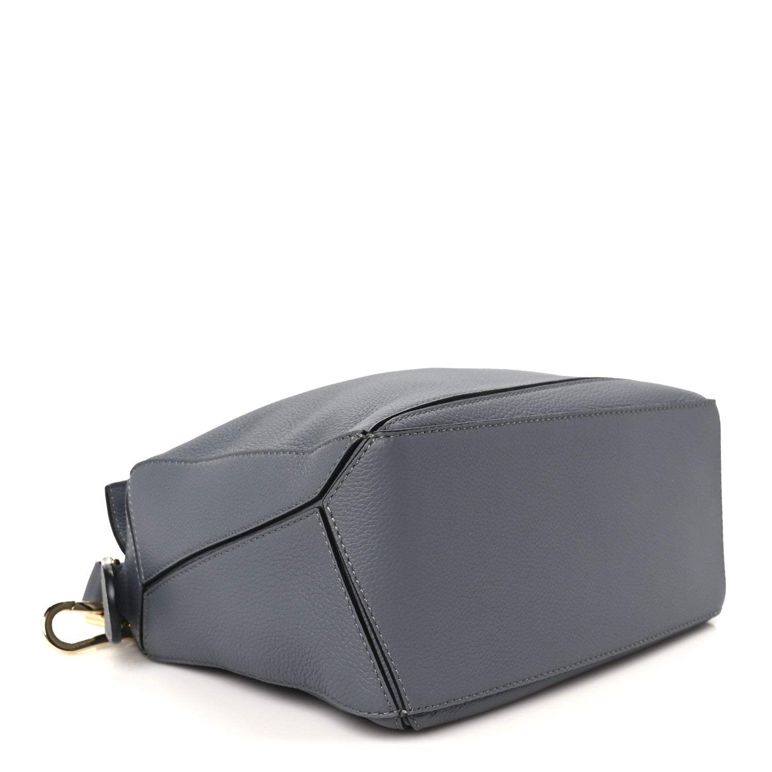 Loewe Soft Grained Calfskin Small Puzzle Bag Pearl Grey 4 of 11