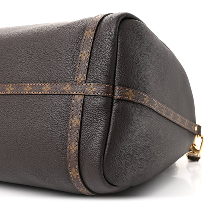 Louis Vuitton Calfskin Monogram Express MM Mahogany 9 of 10