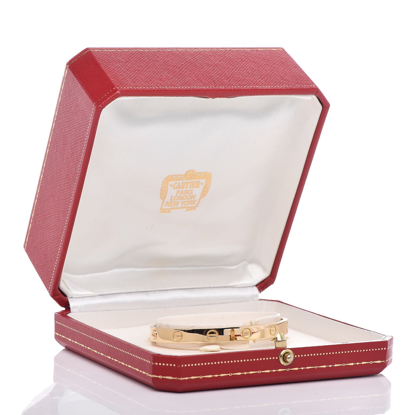 18K Yellow Gold LOVE Bracelet 17