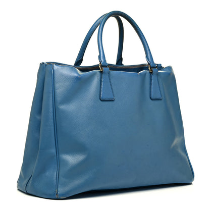Prada Saffiano Medium Galleria Double Zip Tote Cobalto 2 of 25
