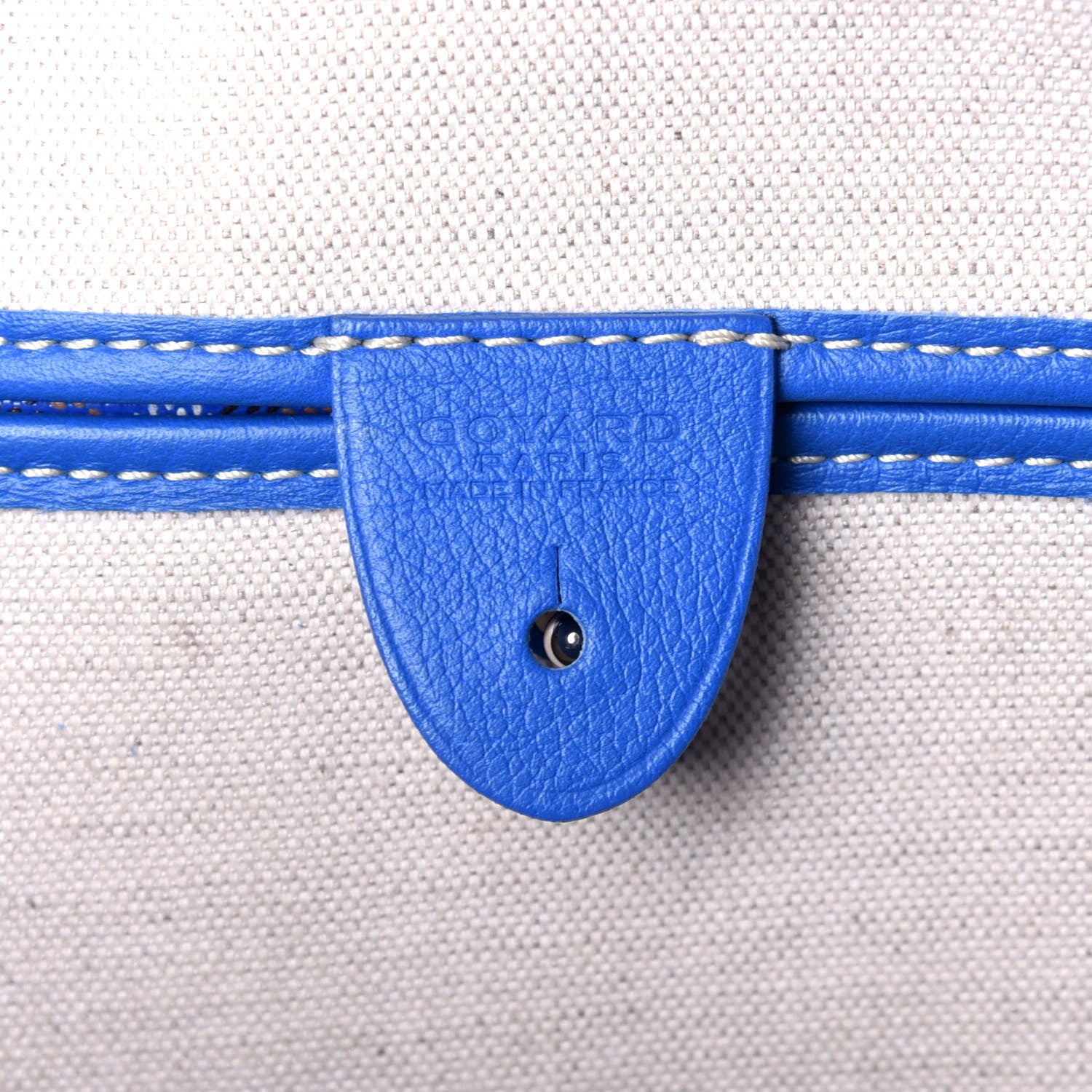 Goyard Goyardine Artois MM Blue 6 of 8