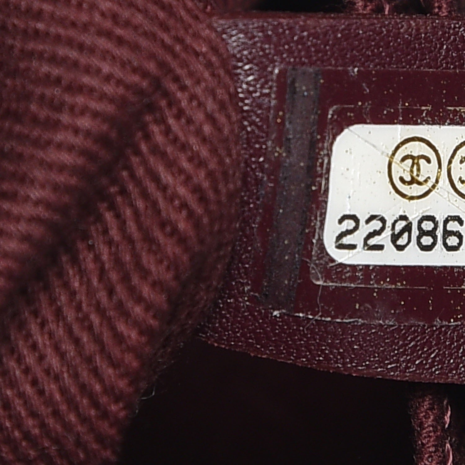 Chanel Caviar Quilted Mini Coco Handle Flap Burgundy 8 of 9