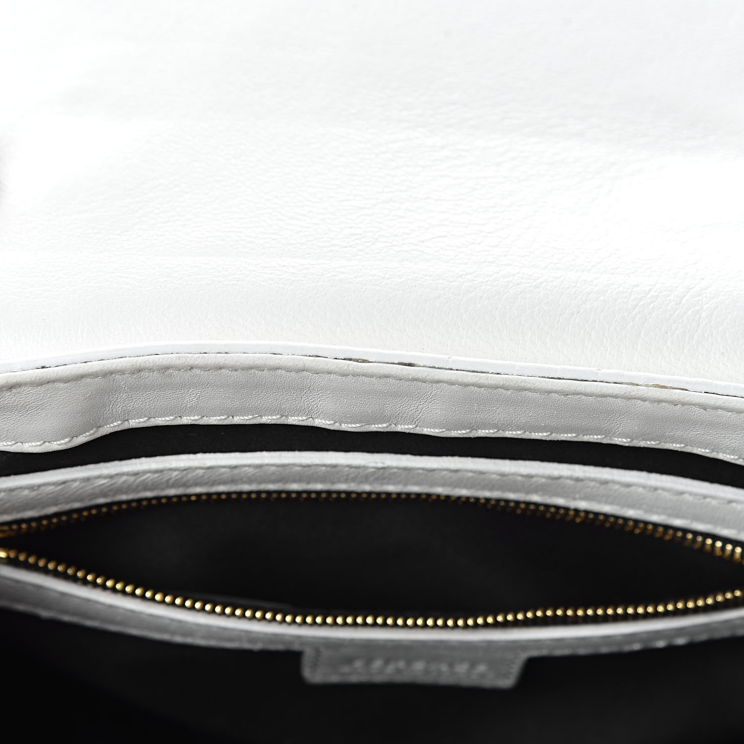 Versace Calfskin Vanitas Crossbody Bag White 12 of 21