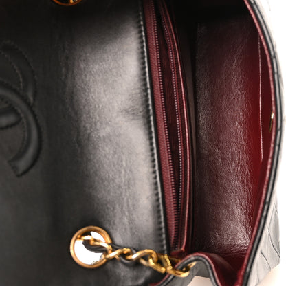 Chanel Lambskin Quilted Mini Square Flap Bag Black 4 of 10