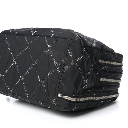 Chanel Nylon Travel Duffel Bag Black 9 of 9