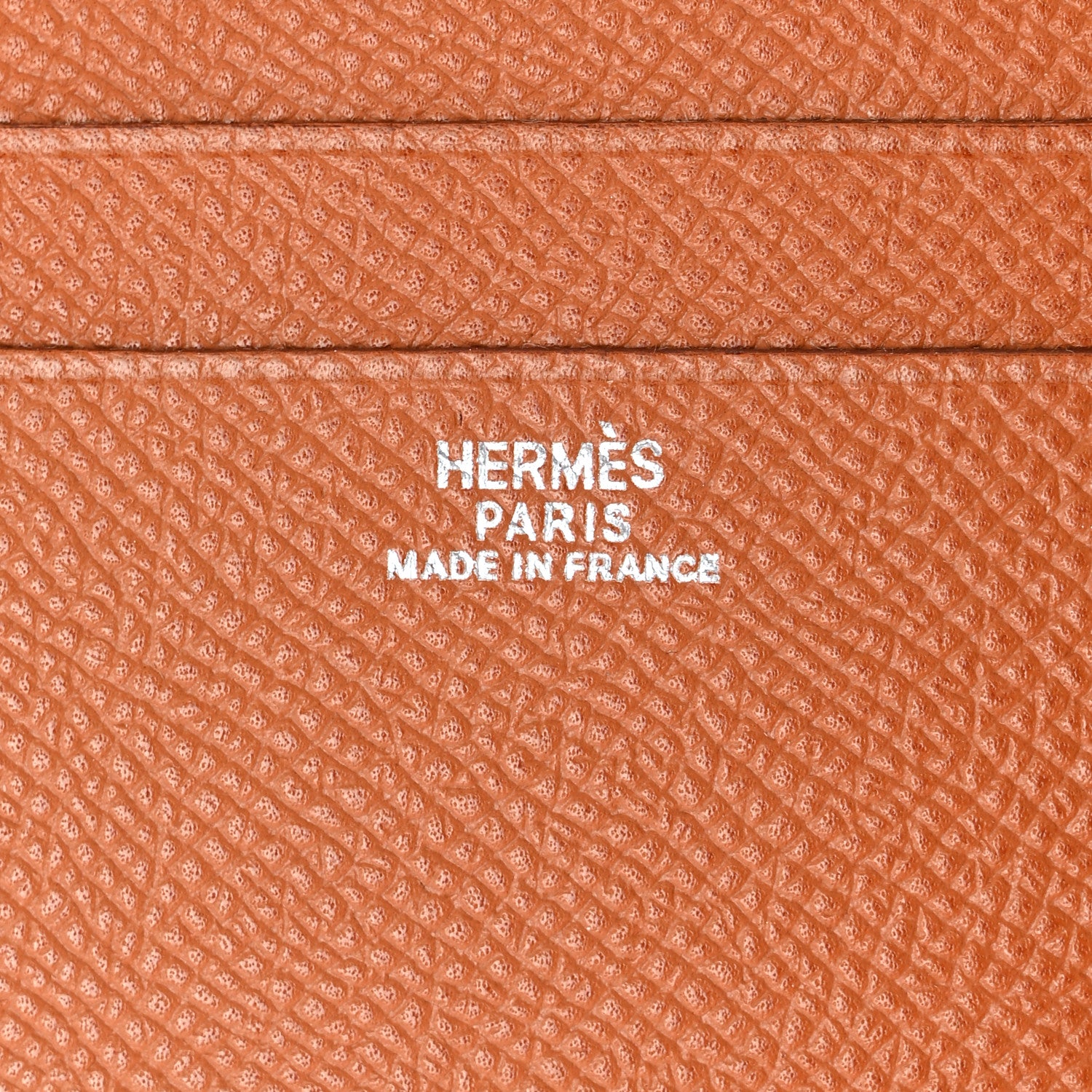 Hermes Epsom MC2 Copernic Compact Colorblock Wallet Gold 6 of 10