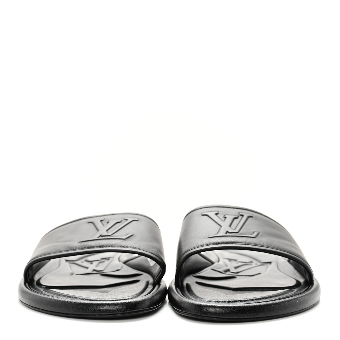 Lambskin Magnetic Flat Mule 36 Black