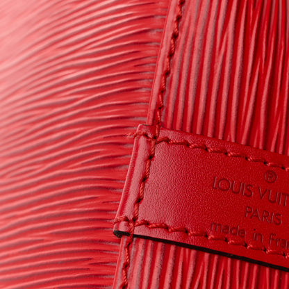 Louis Vuitton Epi Petit Noe Castillan Red 15 of 18