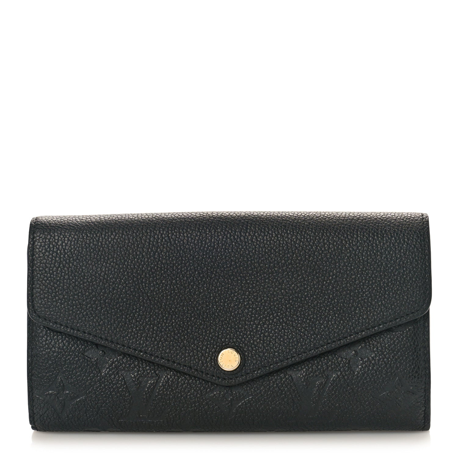 Louis Vuitton Empreinte Sarah Wallet NM Black 1 of 8