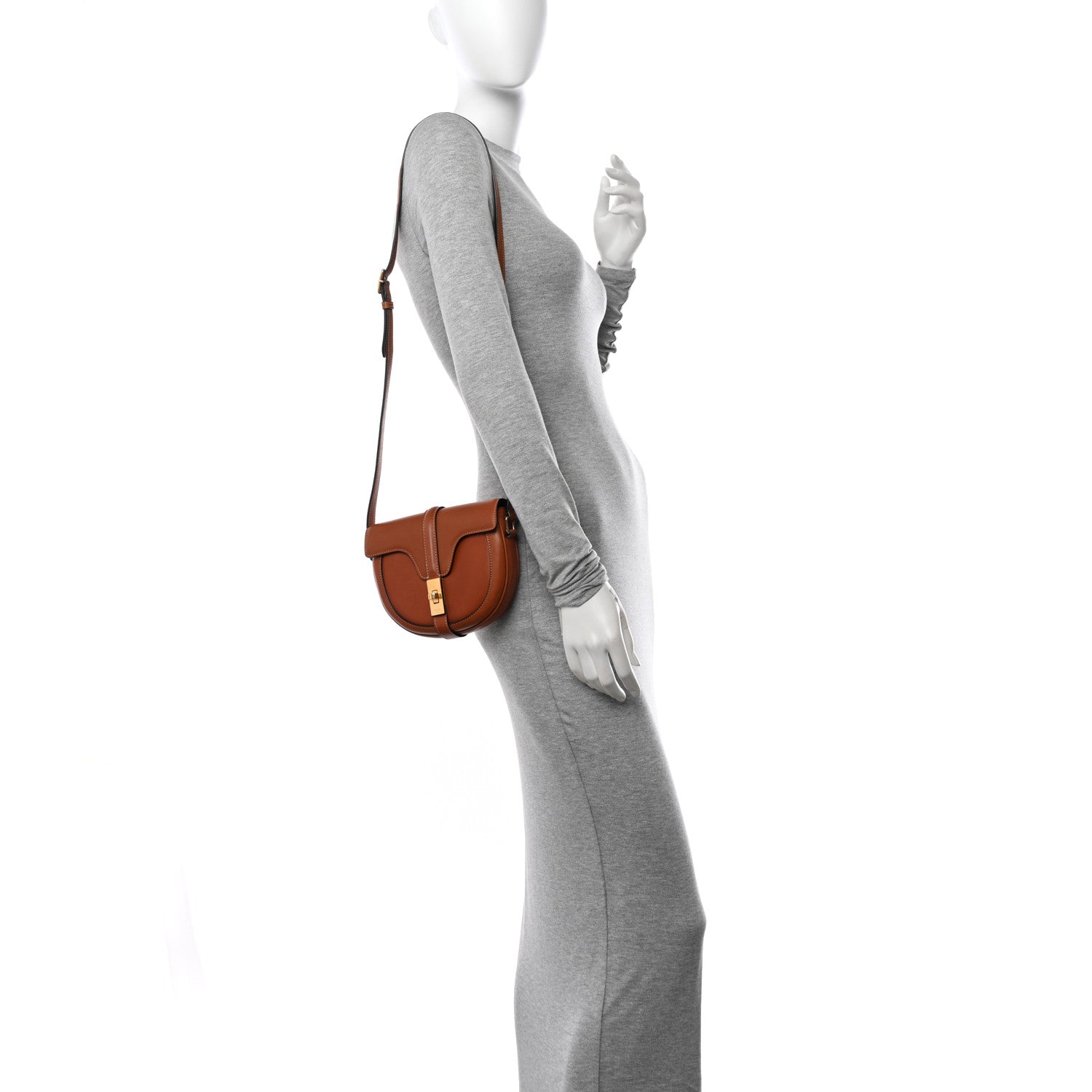 Celine Natural Calfskin Besace Small 16 Tan 2 of 11