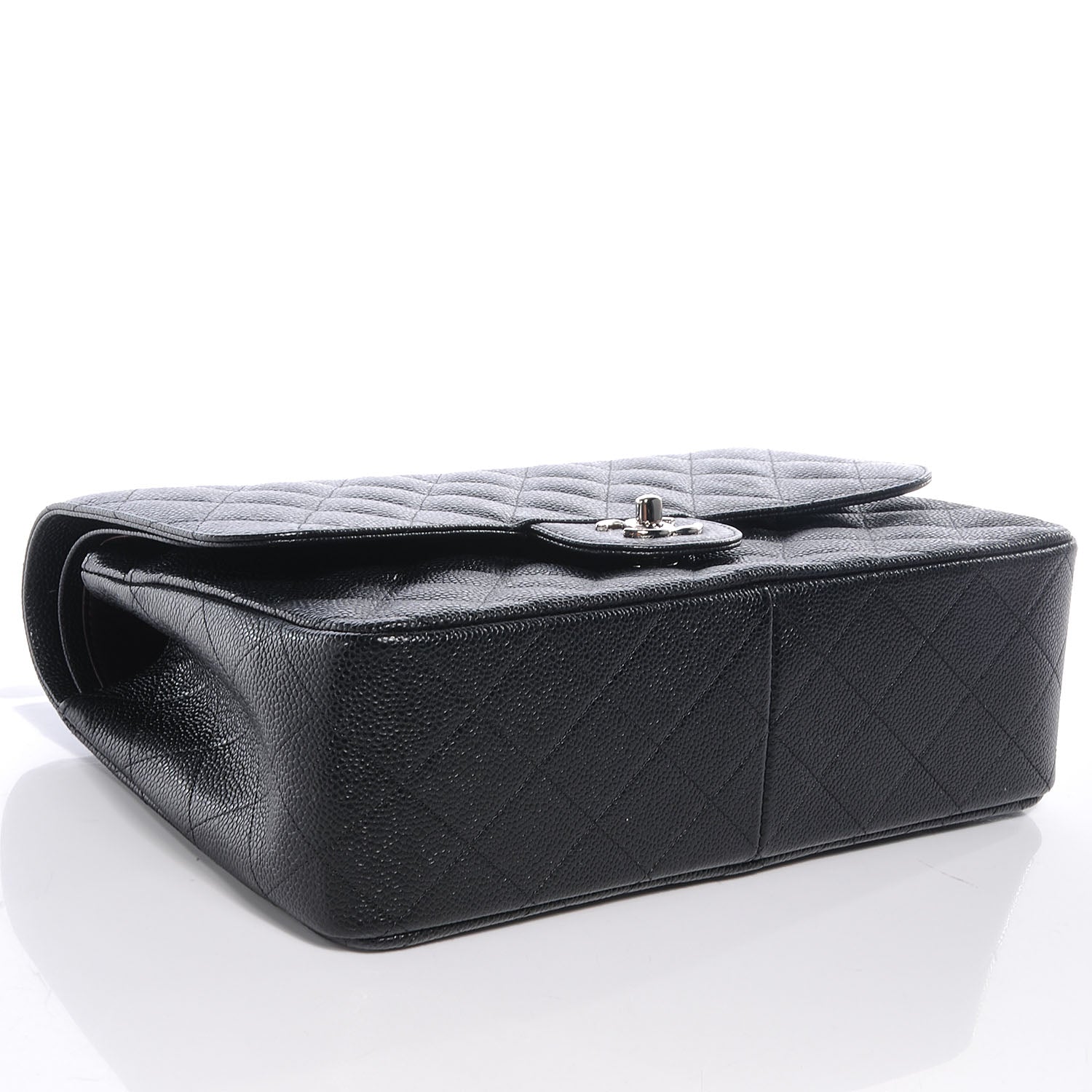 Chanel Caviar Quilted Jumbo Double Flap Black 4 of 8