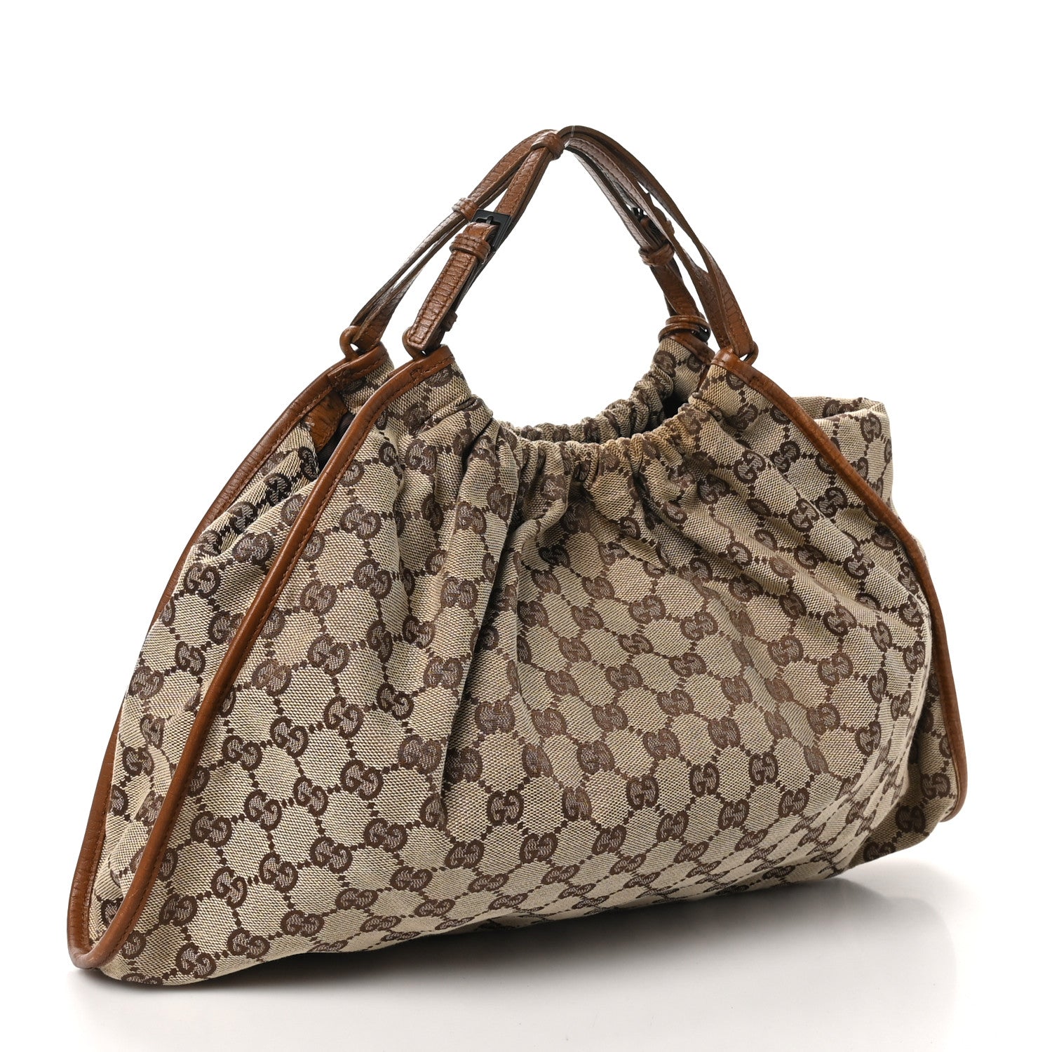 Gucci Monogram Hobo Brown 3 of 11