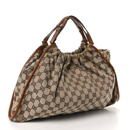 Gucci Monogram Hobo Brown 3 of 11