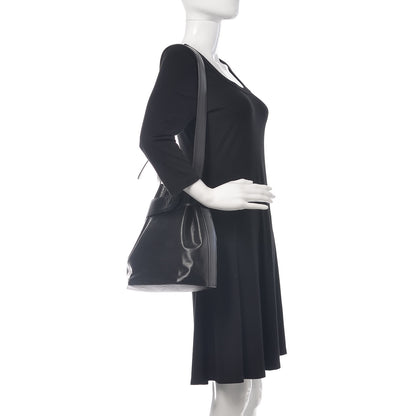 Louis Vuitton Epi Sac D'Epaule Black 2 of 12